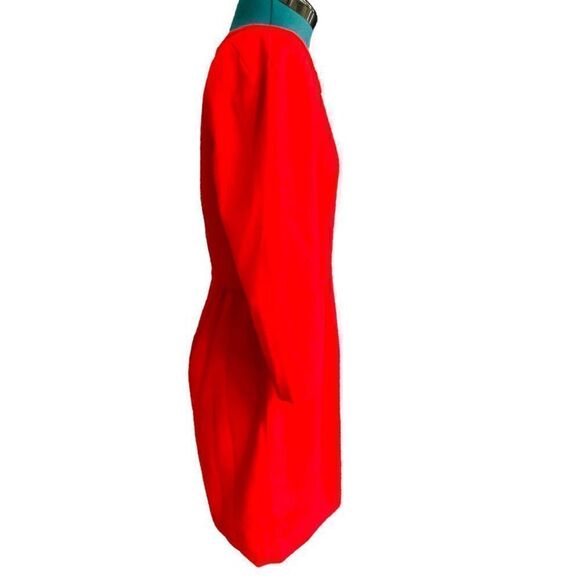 Nwot J. Crew Red Dress Size 6 - Picture 3 of 9